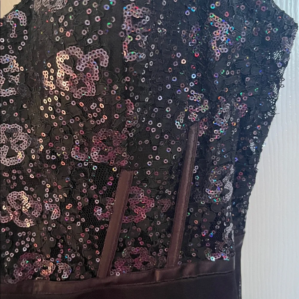 City Studio Sequin Tulle Gown - Picture 5 of 14